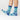 Flowing Water Amy Barbara Socks US Mens 8-12 / Women 10-13